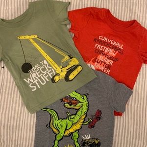 Short Sleeve Tee Shirt bundle Size: 3T